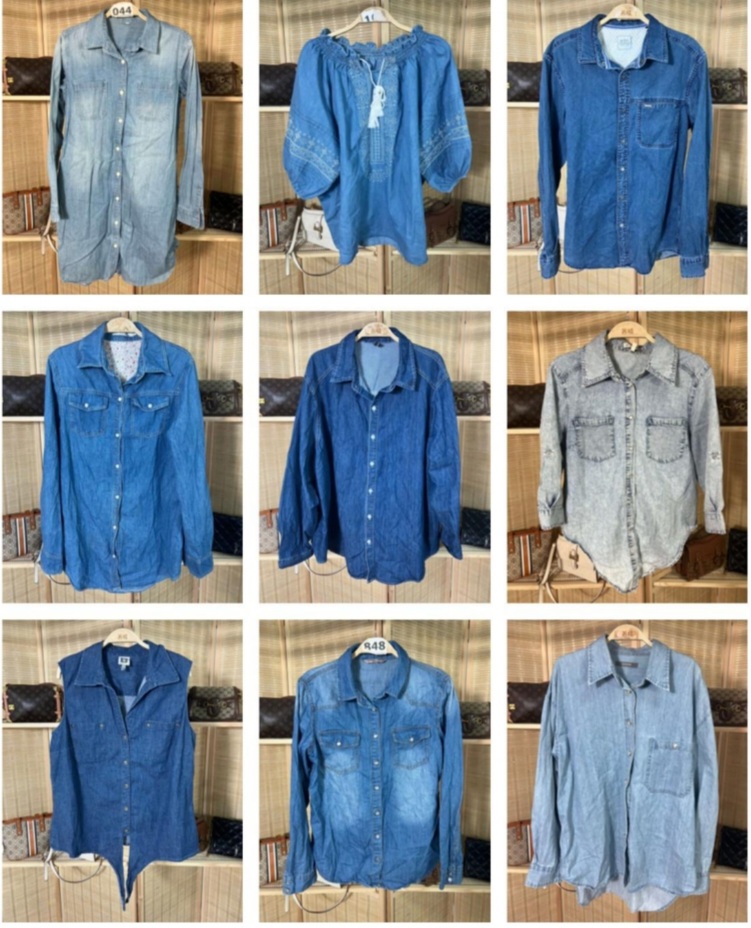 Denim (Jeans)Shirts Bale