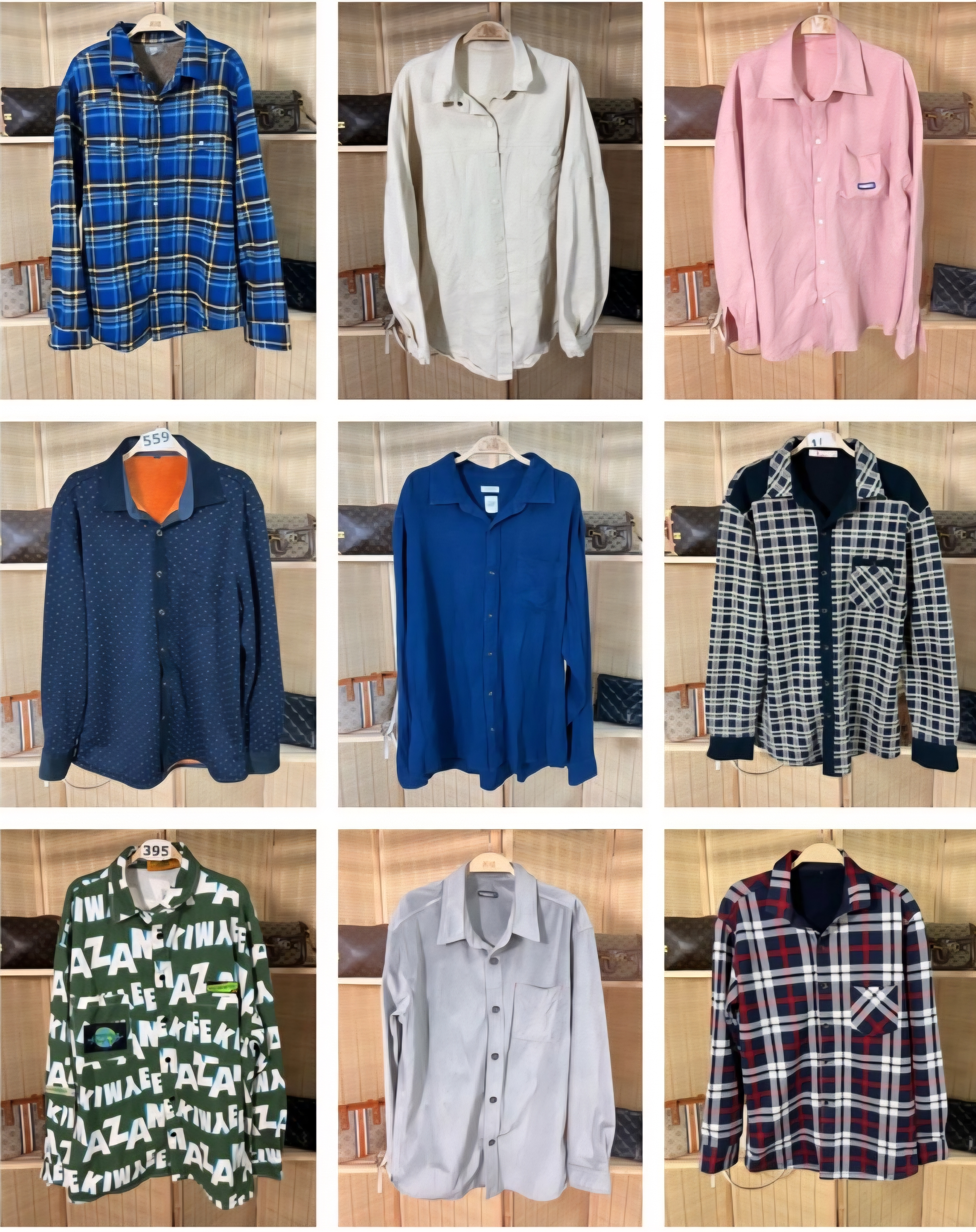Winter Flannel Shirts Bale